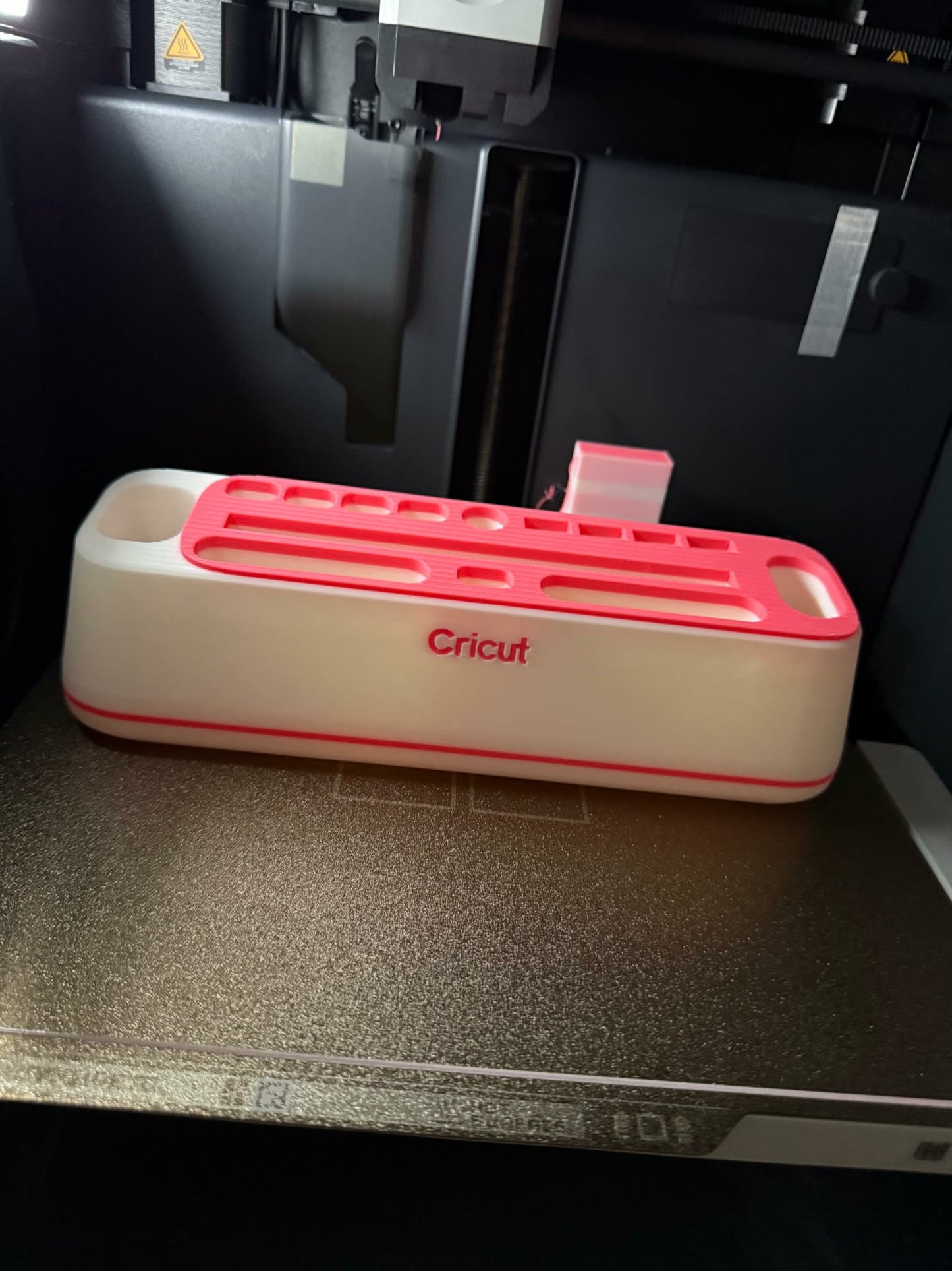 3D Craft Tool Organizer — Cutting Machine Blade & Pen Station