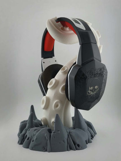 3D Kraken Tentacle Headphone Stand — Ocean Monster Desk Holder