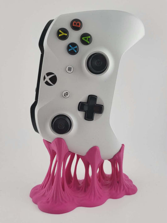 3D Slime Drip Controller Stand — Melting Gum Base