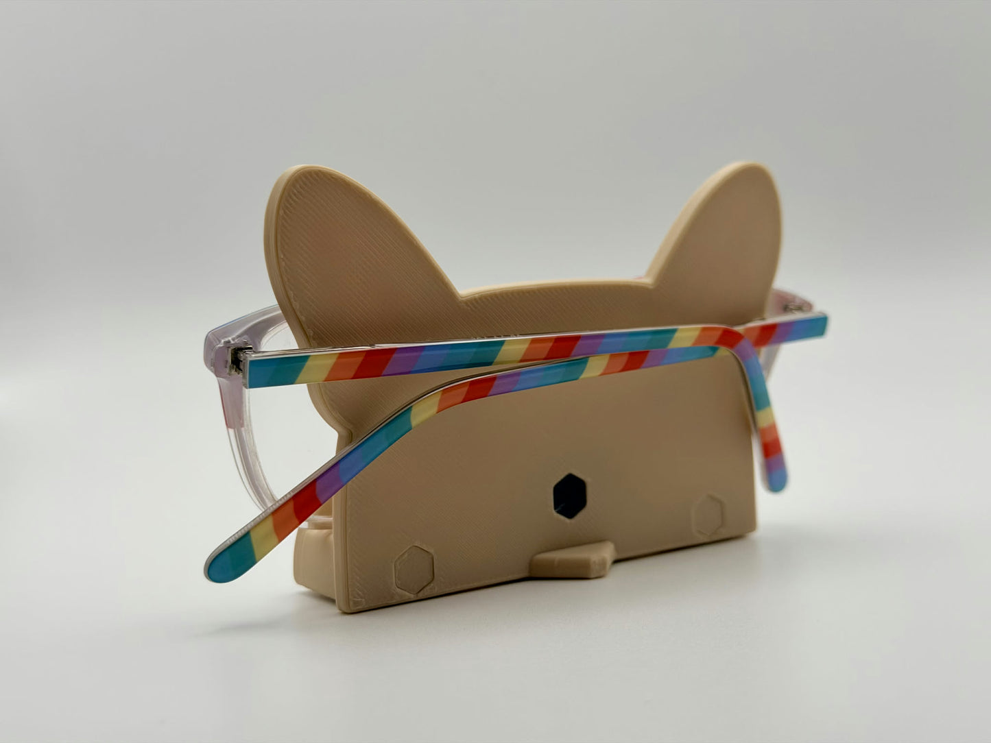 3D French Bulldog Glasses Stand — Cute Dog Eyeglass Holder
