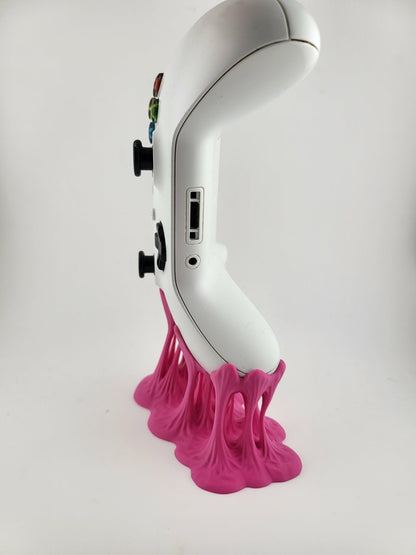 3D Slime Drip Controller Stand — Melting Gum Base