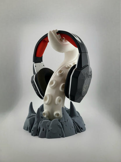 3D Kraken Tentacle Headphone Stand — Ocean Monster Desk Holder