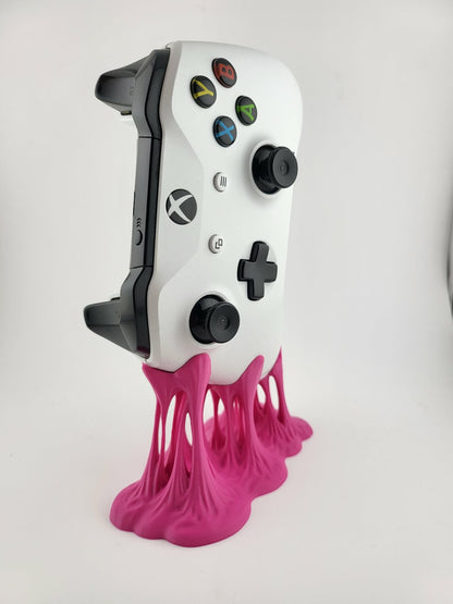 3D Slime Drip Controller Stand — Melting Gum Base