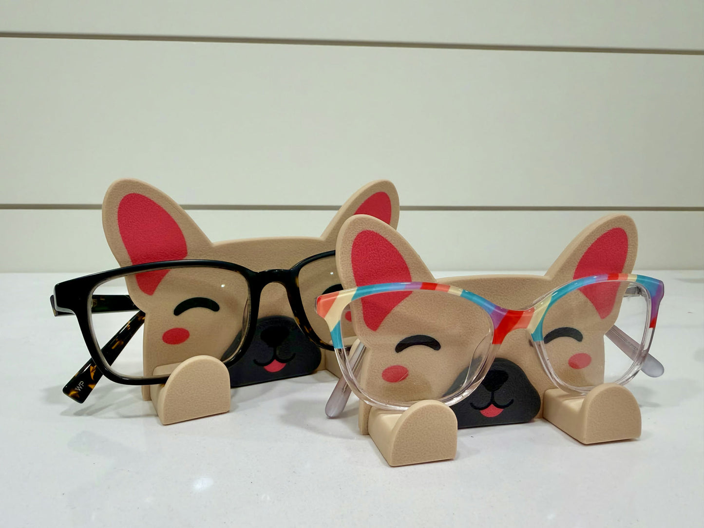 3D French Bulldog Glasses Stand — Cute Dog Eyeglass Holder